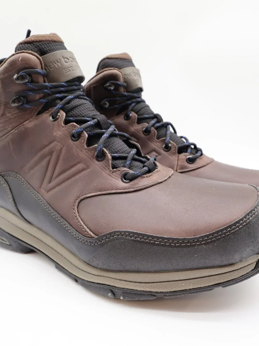 New Balance MW1400DB Men's 11 4E Waterproof Brown Leather Hiking Boots